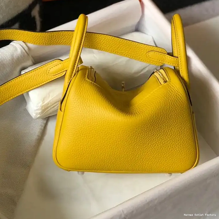 Affordable Mini Khaki Gold Leather Togo Hermes Bag In Lindy Hardware 0507
